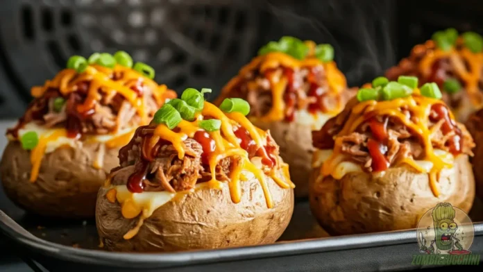 baked potato with pulled pork