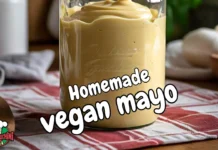 homemade vegan mayonnaise