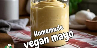 homemade vegan mayonnaise