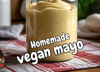 homemade vegan mayonnaise