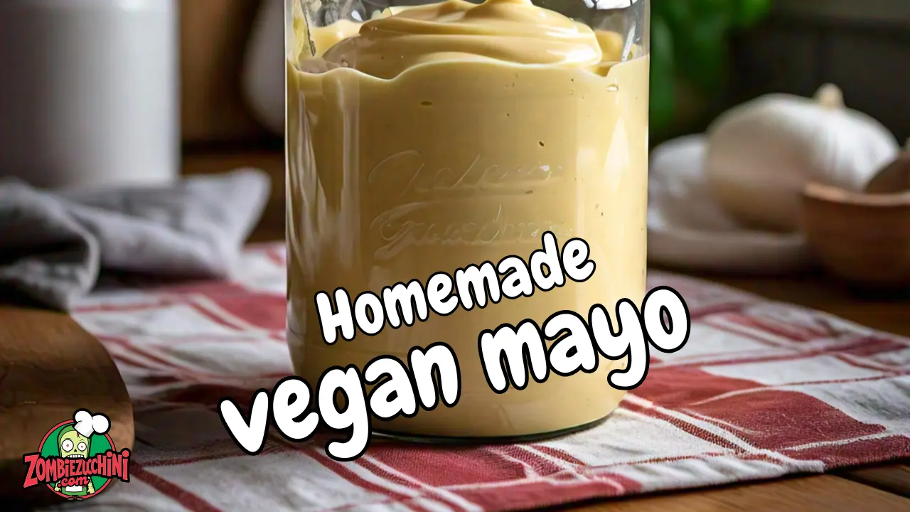 homemade vegan mayonnaise